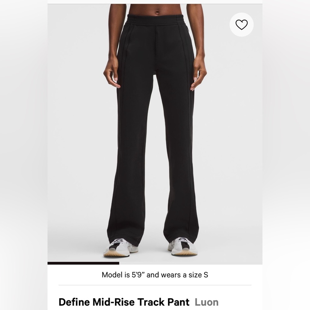 Define Mid-Rise Track Pant